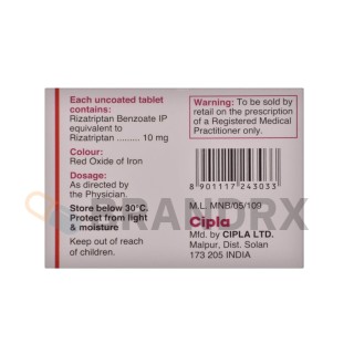 Rizact 10 mg Cipla