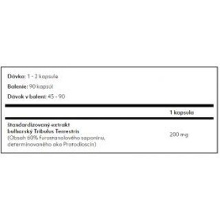 VEMOHERB - TRIBULUS TERRESTRIS 90 caps VEMOHERB